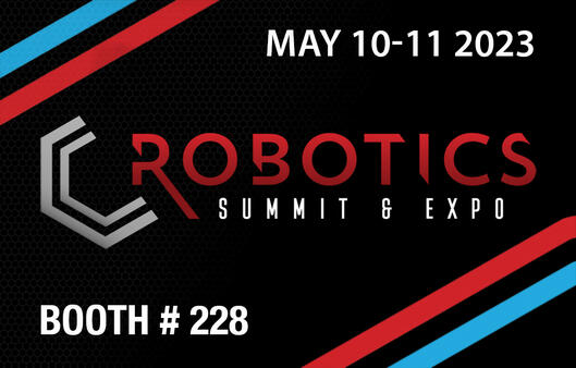 ElectroCraft will be at the Robotics Summit & Expo, May 10-11 2023, Booth #228
