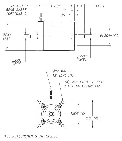 TP23 Outline Drawing