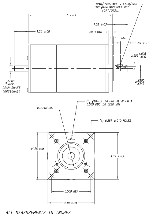 TPP23: NEMA 23 1.8° Stepper Motor – ElectroCraft EC NOW