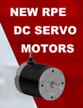 New RPE DC Servo Motors